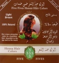 Hnedá henna na vlasy