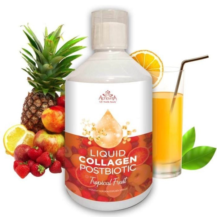 Tekutý kolagén, Liquid Collagen Postbiotic, Forest Fruit, Altevita, 500ml
